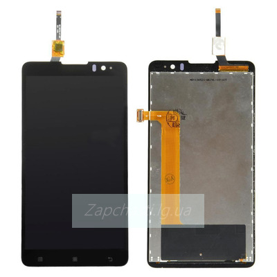 Дисплей для Lenovo S898T S8 + touchscreen, чёрный