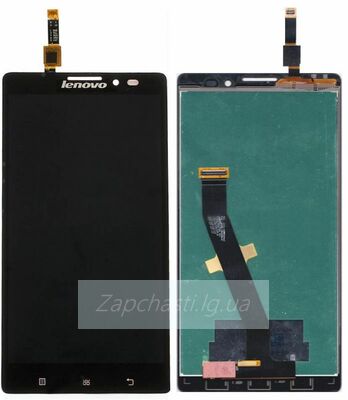 Дисплей для Lenovo K910 Vibe Z + тачскрин (черный)
