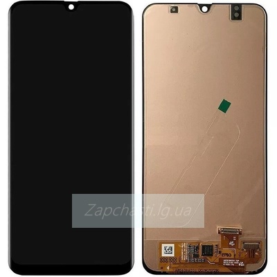 Дисплей для Samsung A307F Galaxy A30s + тачскрин (черный) (OLED)