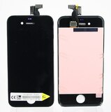Дисплей для iPhone 4 + тачскрин черный с рамкой HQ