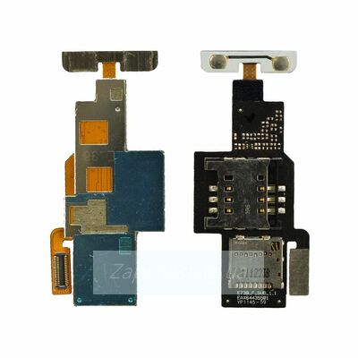 Шлейф для LG E730 + разъем сим/карты памяти