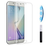 Защитное стекло для Samsung G935F (S7 Edge) (клей, лампа)