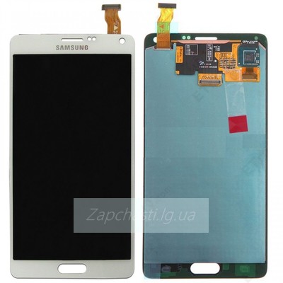 Дисплей для Samsung SM-N910C Galaxy Note 4 + тачскрин (белый)