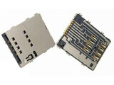Коннектор SIM-карты для мобильных телефонов Samsung S5250, S5750; планшетов Samsung P5100 Galaxy Tab2 , P6800 Galaxy Tab , P7500 Galaxy Tab, P7510 Galaxy Tab