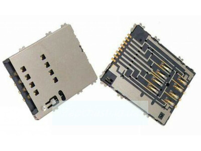 Коннектор SIM-карты для мобильного телефона Samsung S5250/S5750/S8530/P5100/P6800