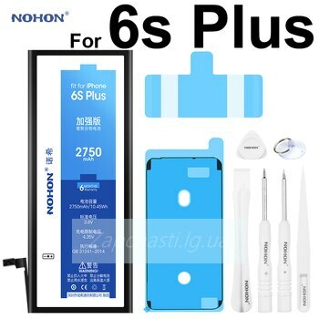 Аккумулятор для iPhone 6S Plus 2915 mAh + набор инструментов + проклейка NOHON
