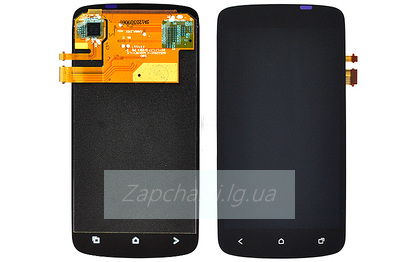 Дисплей для HTC Z560e / One S / Z520e / Z320e / G25 + touchscreen, чёрный, оригинал (Китай)