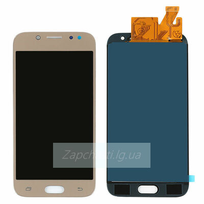 Дисплей для Samsung J530F/DS Galaxy J5 (2017) + тачскрин (голубой) (OLED LCD)