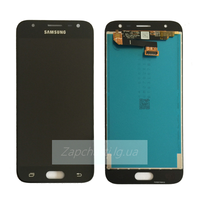 Дисплей для Samsung J330F Galaxy J3 (2017) + тачскрин (черный)  (TFT - copy LCD)