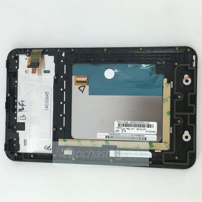 Дисплей для Lenovo A3000 IdeaTab + touchscreen, чёрный, с передней панелью