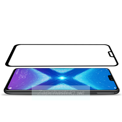Защитное стекло Полное покрытие для Huawei Honor 8x Черное