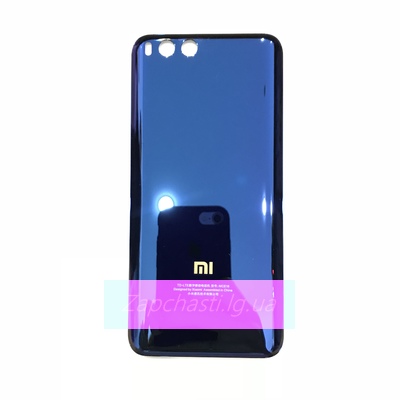 Задняя крышка Xiaomi Mi6, синяя, оригинал (Китай)