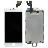 Дисплей для iPhone 6S Plus + тачскрин белый с рамкой AAA (copy LCD)
