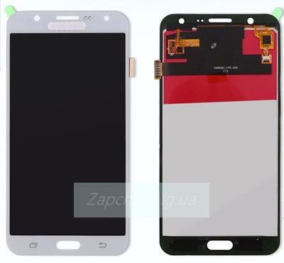 Дисплей для Samsung J700H/DS Galaxy J7 + тачскрин (белый) (copy LCD)