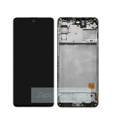 Дисплей для Samsung M317F (M31s) в рамке + тачскрин (черный) ОРИГ100%