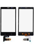 Тачскрин для Nokia X2 (RM1013) (черный) ориг