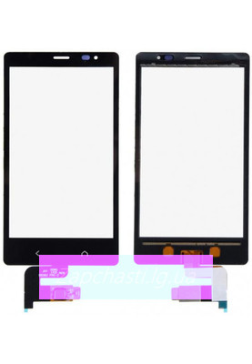 Тачскрин для Nokia X2 (RM1013) (черный) ориг