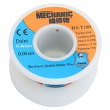 Припой в проволоке MECHANIC HX-T100 диаметр 0.4мм 55грамм c флюсом