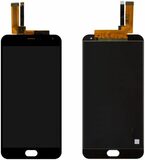 Дисплей для Meizu M2 Note черный + тачскрин