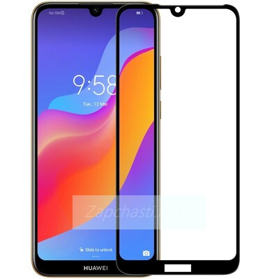Защитное стекло Премиум для Huawei Y6 2019 Черное