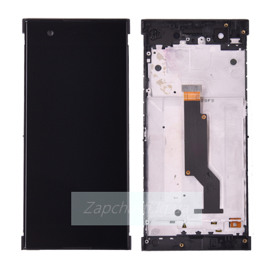 Дисплей для Sony G3112 Xperia XA1 Dual/G3116/G3121/G3123/G3125 в рамке + тачскрин черный ORIG
