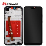 Дисплей для Huawei  P20 Lite/Nova 3e (ANE-LX1) в рамке + тачскрин (черный) ORIG 100%