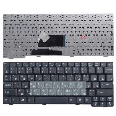 Клавиатура для ноутбука ACER (AS:A110, A150, D150, D210, D250 rus, black