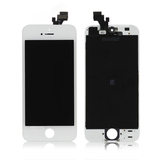 Дисплей для iPhone 5 + тачскрин белый с рамкой крепления AA