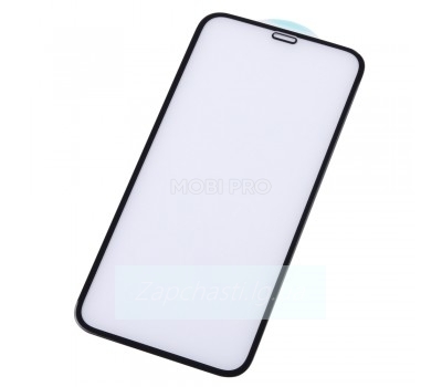 Защитное стекло Плоское для iPhone Xr/11 черное