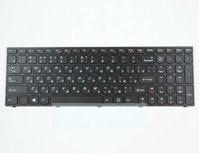 Клавиатура для ноутбука LENOVO (M5400, B5400) rus, black, black frame ORIGINAL