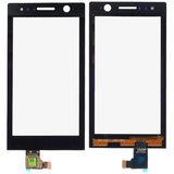 Тачскрин для Sony ST25i / Xperia U, чёрный, оригинал (Китай)