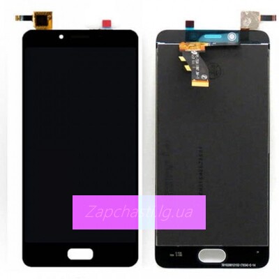 Дисплей для Meizu U10 + тачскрин (черный) HQ