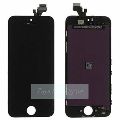 Дисплей для iPhone 5S + тачскрин черный HC