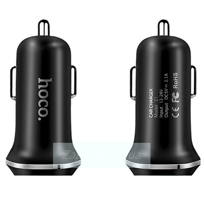 АЗУ HOCO Z1 (2-USB/2.1A) (черный)
