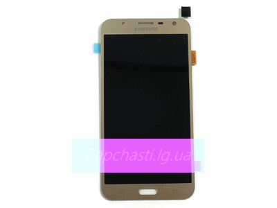 Дисплей для Samsung J701 Galaxy J7 Neo + тачскрин (золотой) ( (TFT - copy LCD)