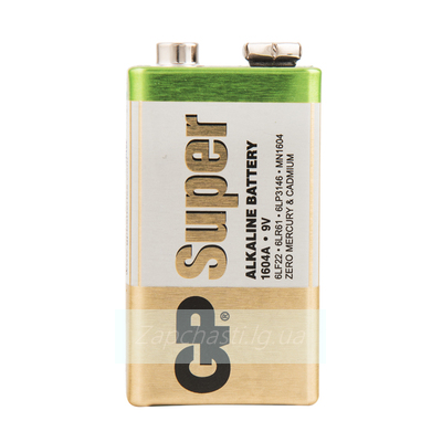 Батарейка GP Super Крона 6LR61 Alkaline 9V
