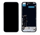 Дисплей для iPhone XR + тачскрин черный с рамкой (TFT - copy LCD)