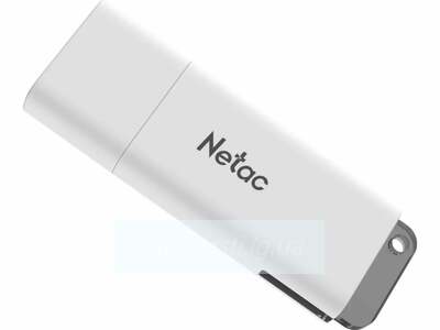 Накопитель USB 64Gb Netac U185 (NT03U185N-064G-20WH) White