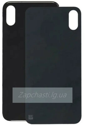 Задняя крышка для iPhone Xs Max Серый (широкий вырез под камеру)