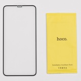 Защитное стекло Hoco G5 для iPhone X/Xs/11 Pro Черное