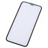 Защитное стекло Оптима для iPhone Xr/11 Черное (Закалённое, полное покрытие)