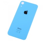 Задняя крышка для iPhone Xr Голубой (широкий вырез под камеру)