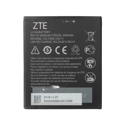 Аккумулятор для ZTE Li3826T43P4h695950 ( Blade A5 2019/A3 2020 ) (VIXION)