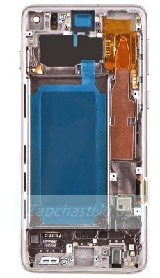 Дисплей для Samsung G975F Galaxy S10 Plus в рамке + тачскрин (белый) 100%