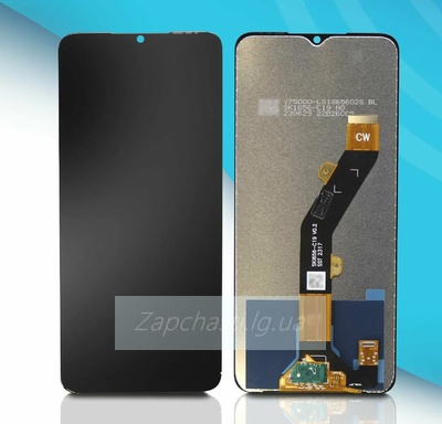 Дисплей для Infinix Smart 7 Plus (X6517)/Tecno Pop 7 + тачскрин (черный) (ORIG LCD)