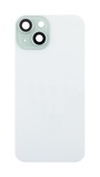 Задняя крышка для iPhone 15 в сборе со стеклом камеры Зеленый (стекло, MagSafe, логотип) ORIG