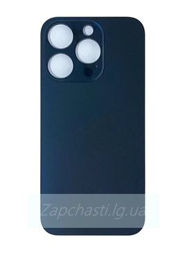 Задняя крышка для iPhone 15 Pro в сборе со стеклом камеры Черный (стекло, MagSafe, логотип) ORIG