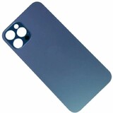 Задняя крышка для iPhone 12 Pro Синий (широкий вырез под камеру) ORIG