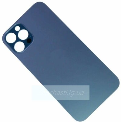 Задняя крышка для iPhone 12 Pro Синий (широкий вырез под камеру) ORIG