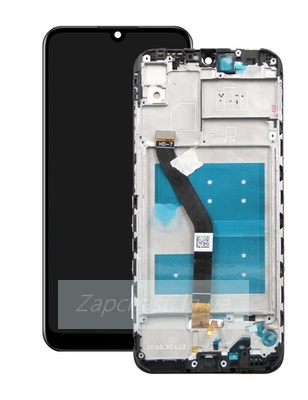 Дисплей для Huawei Honor 8A/8A Pro (JAT-LX1/JAT-L41) в рамке + тачскрин (черный) ORIG
